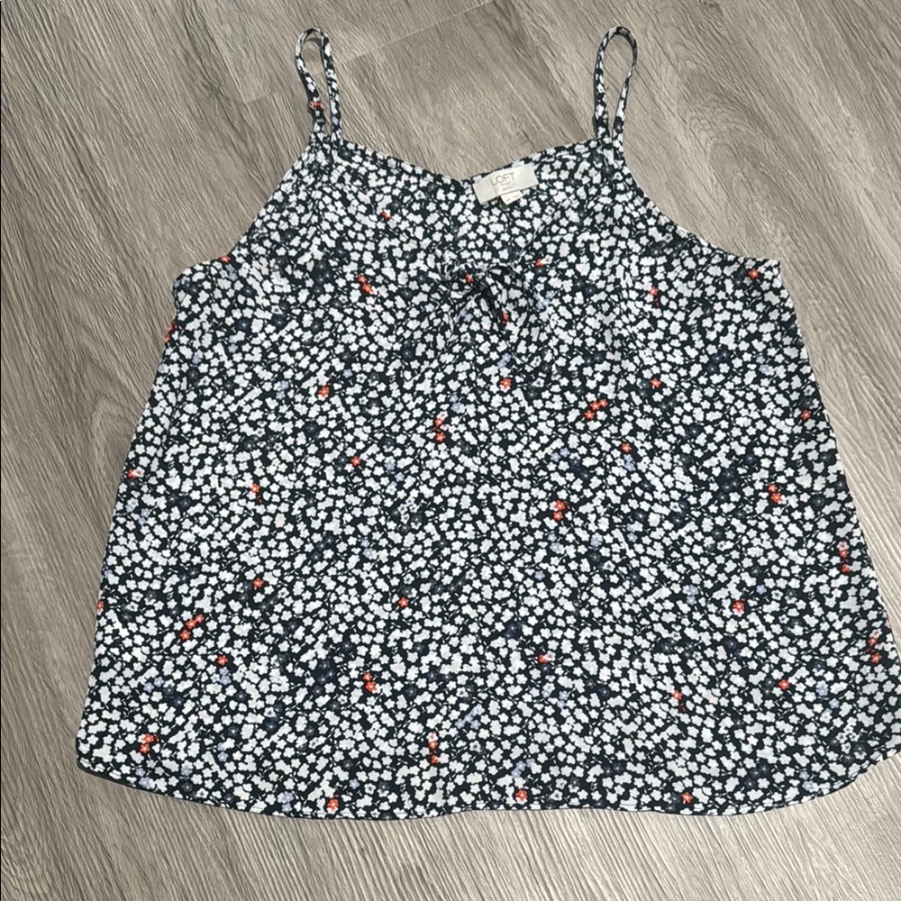 LOFT Floral Print Top